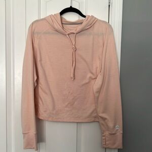 Torrid cropped hooded sweatshirt